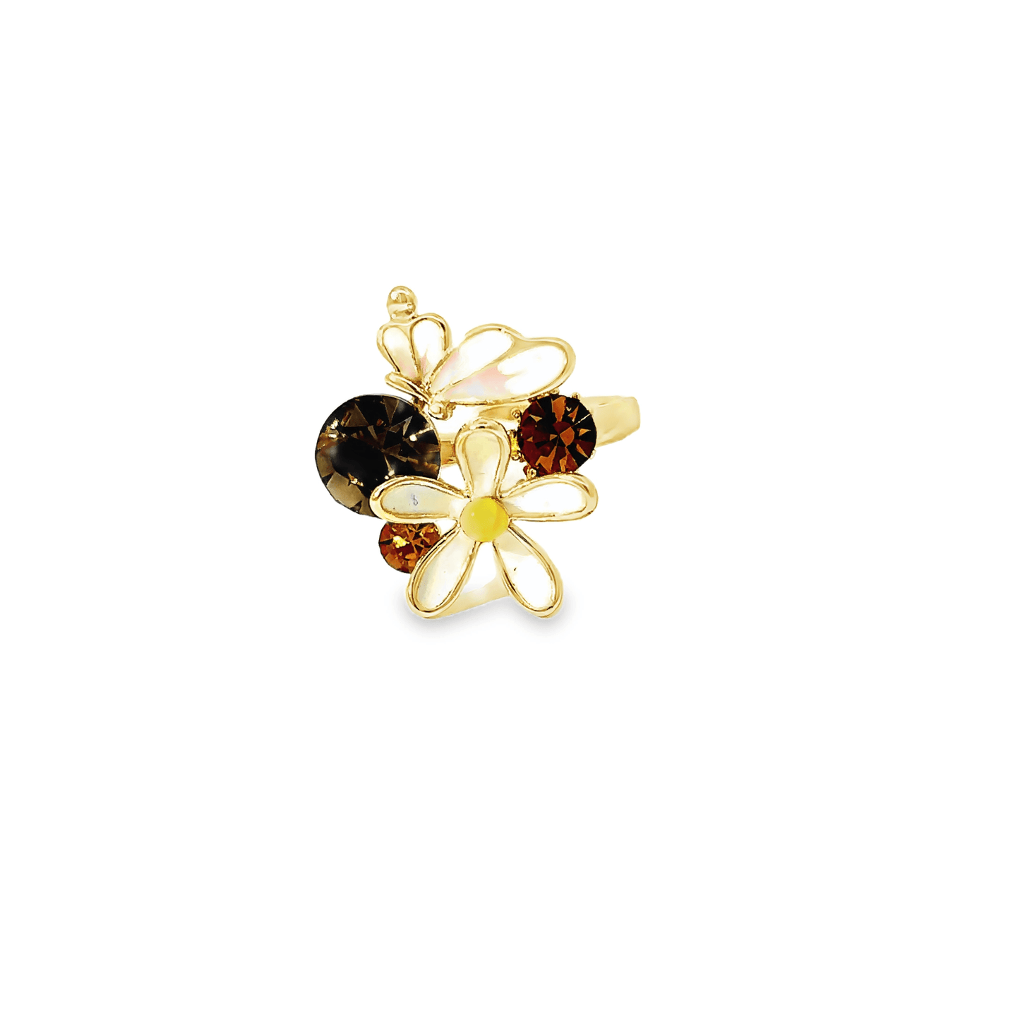 Charming Floral Ring Design