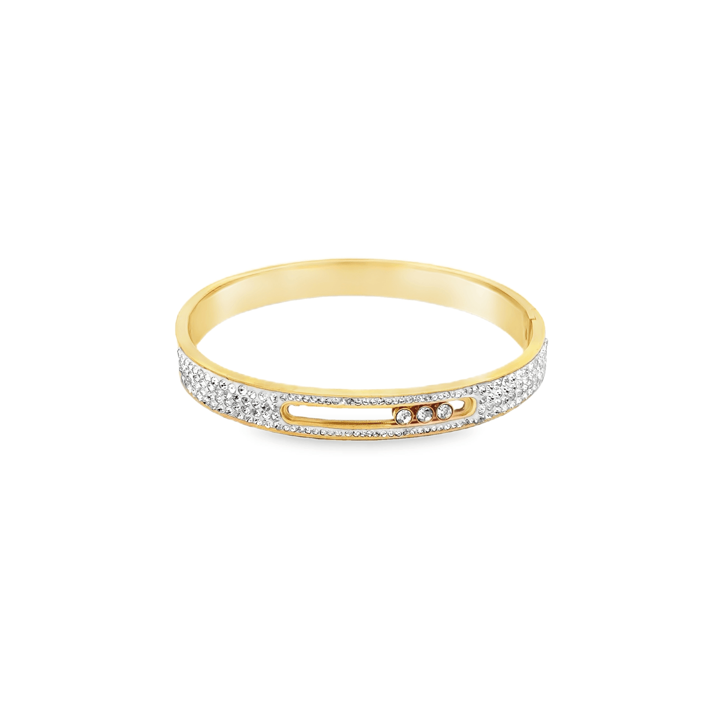 Elegant Gold and Diamond Bracelet