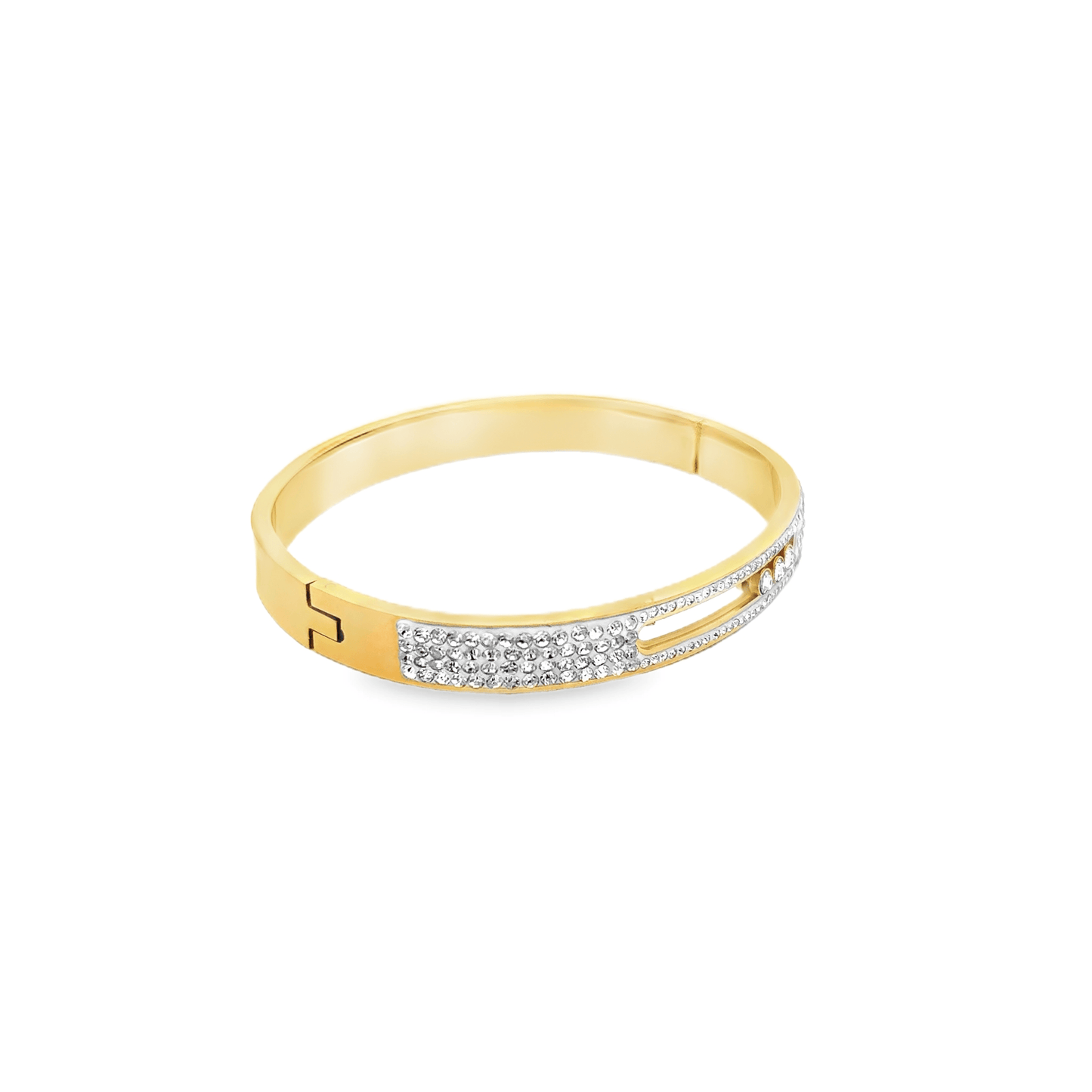 Elegant Gold and Diamond Bracelet