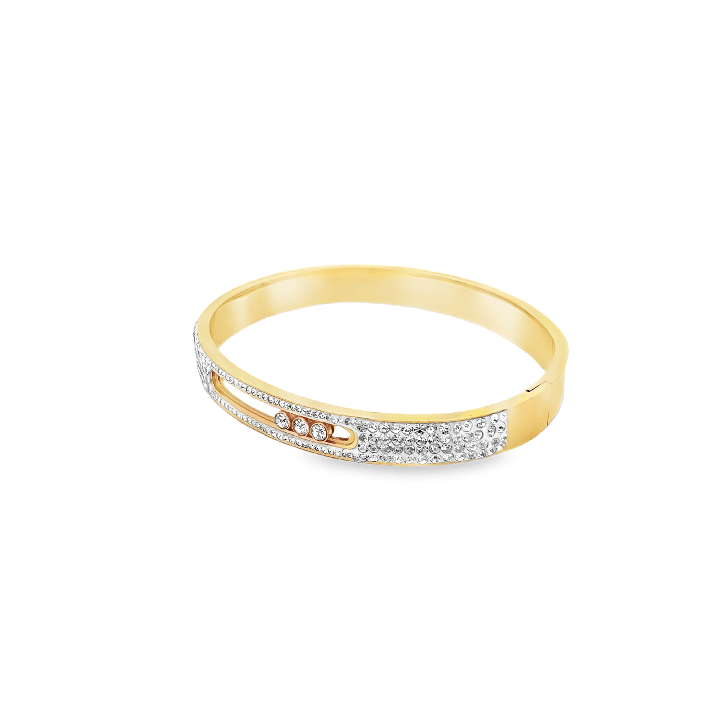 Elegant Gold and Diamond Bracelet