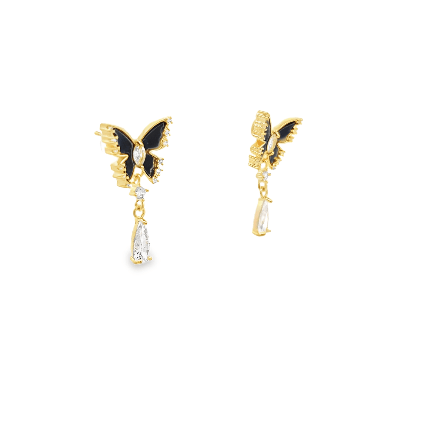 Elegant Butterfly Drop Earrings