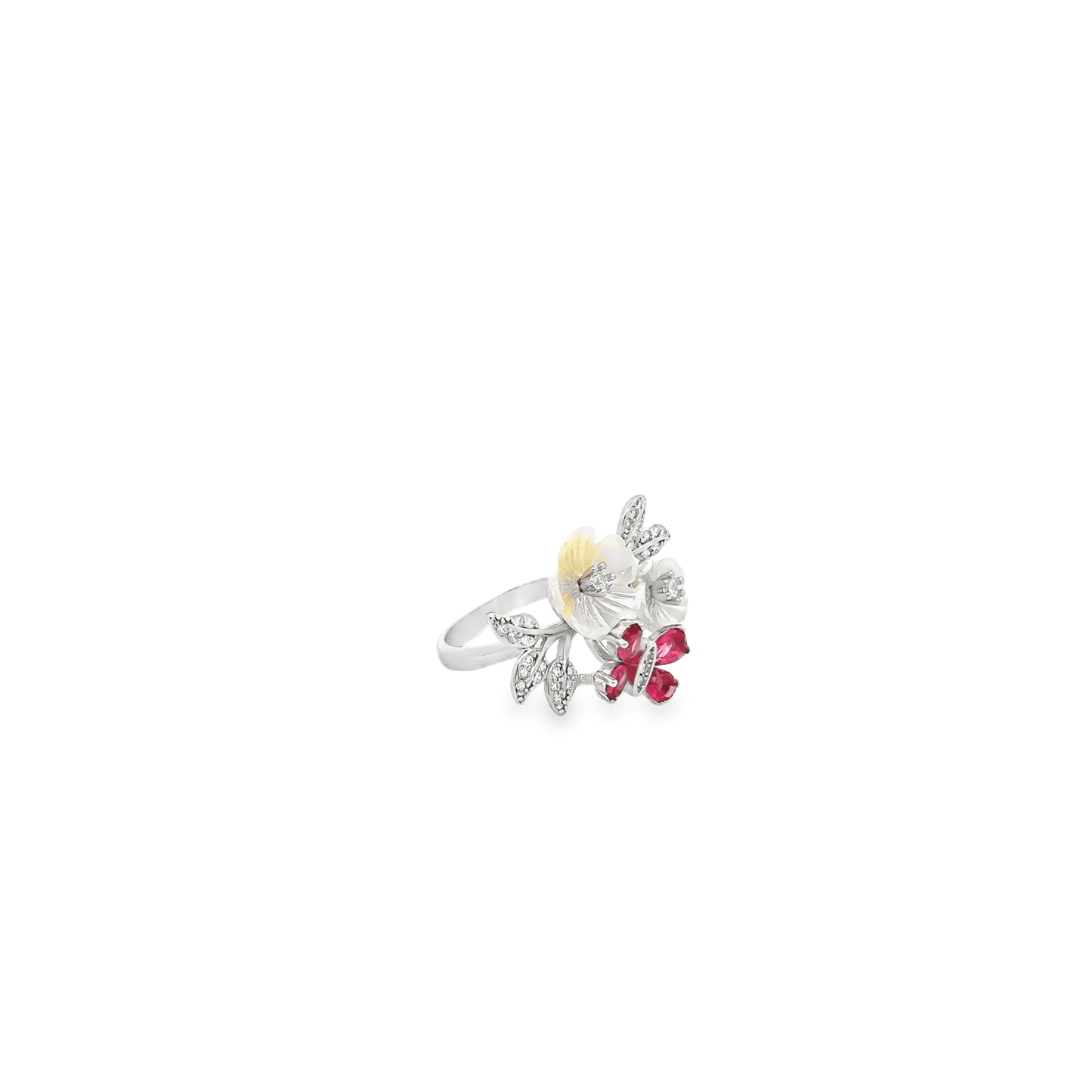 Elegant Floral Ring Design