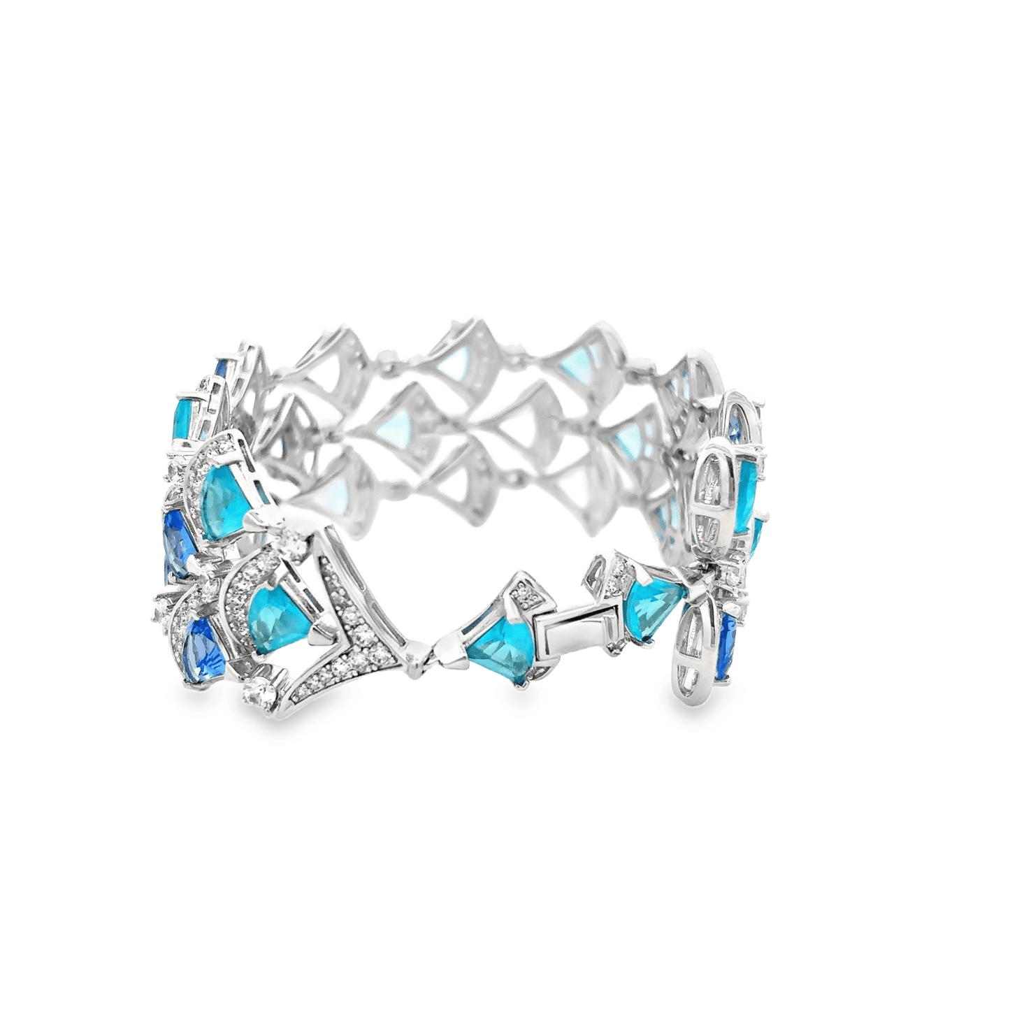Blue Semi Precious Bracelet