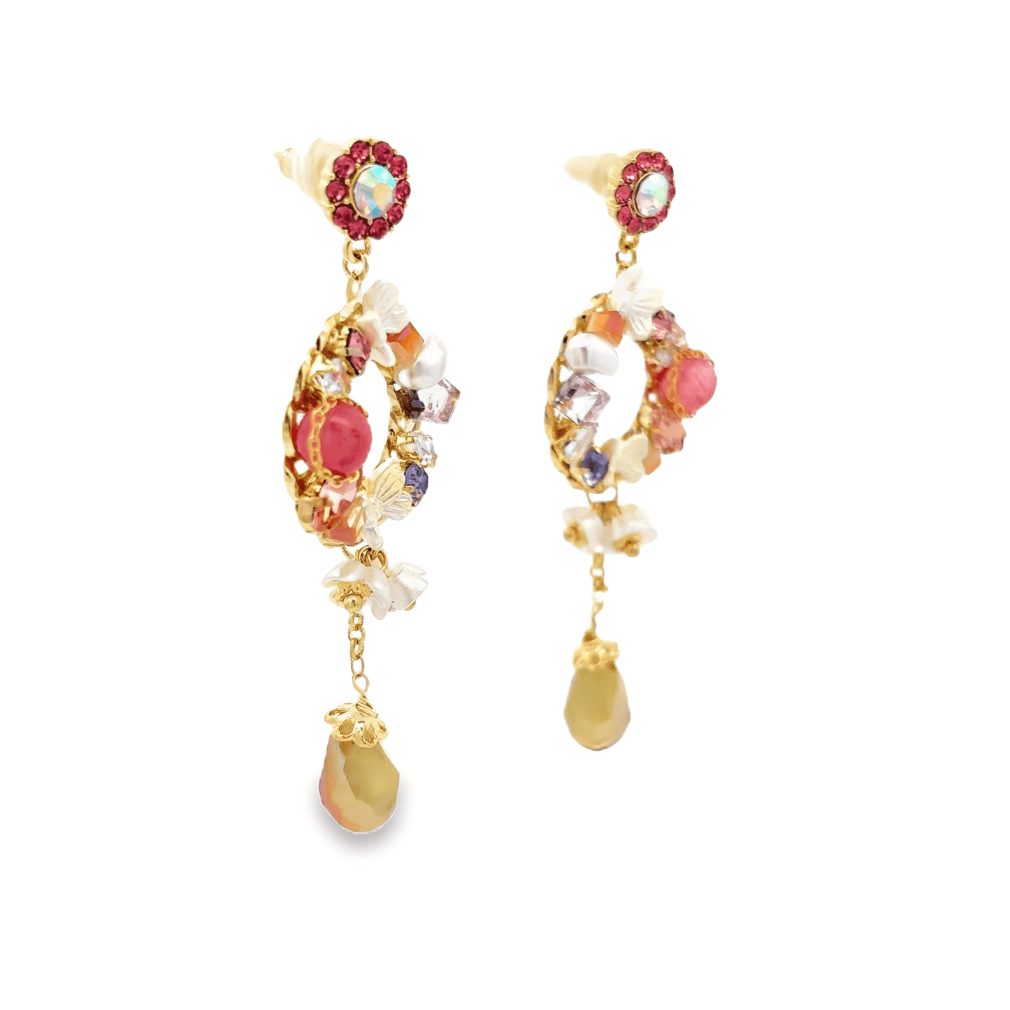 Elegant Floral Earrings