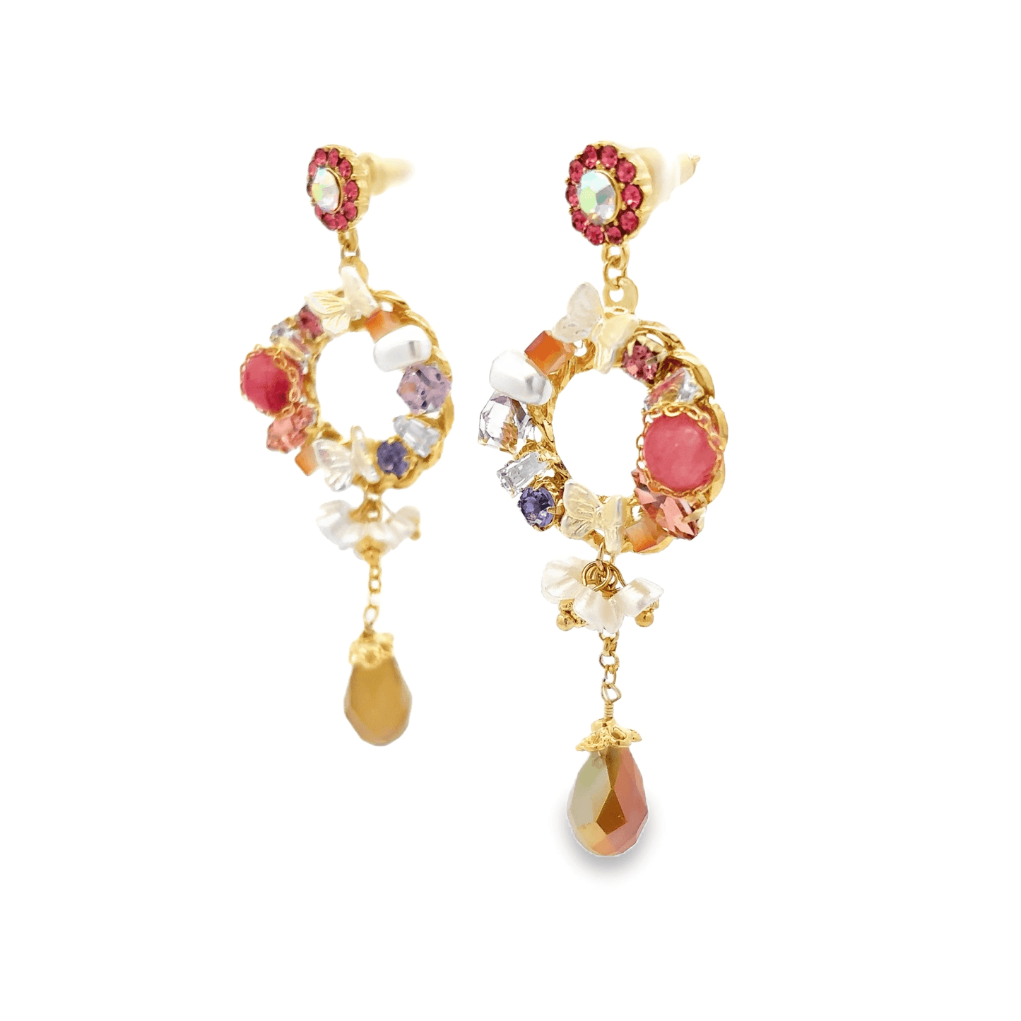 Elegant Floral Earrings