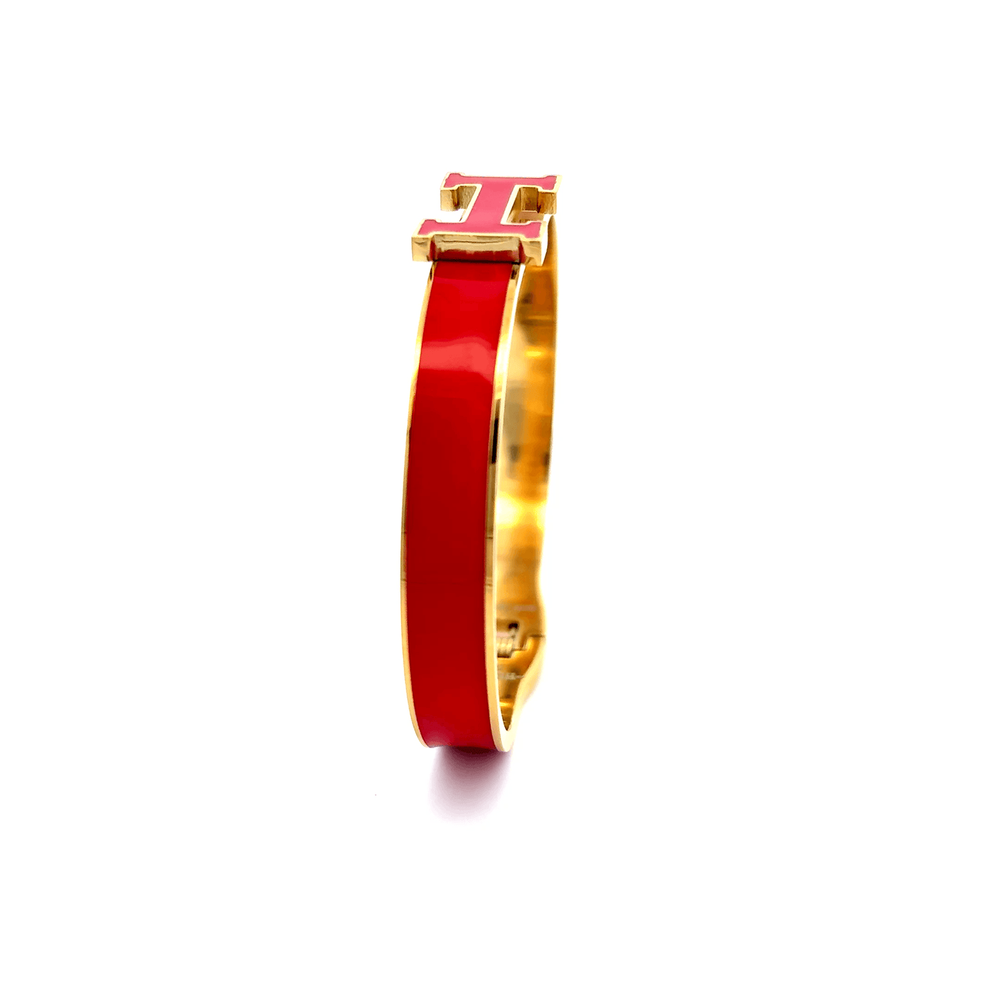 Stylish Red and Gold Bracelet