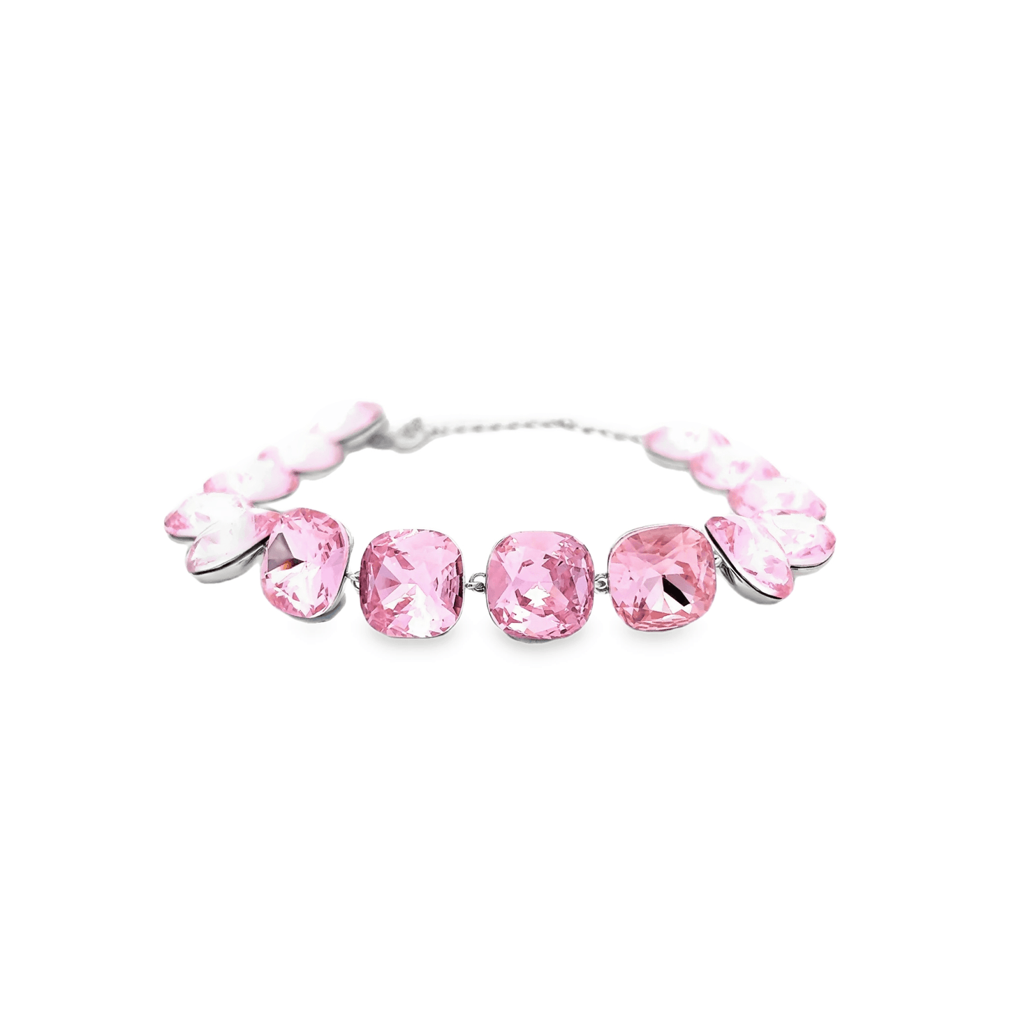 Elegant Pink Sehrova Crystal Bracelet