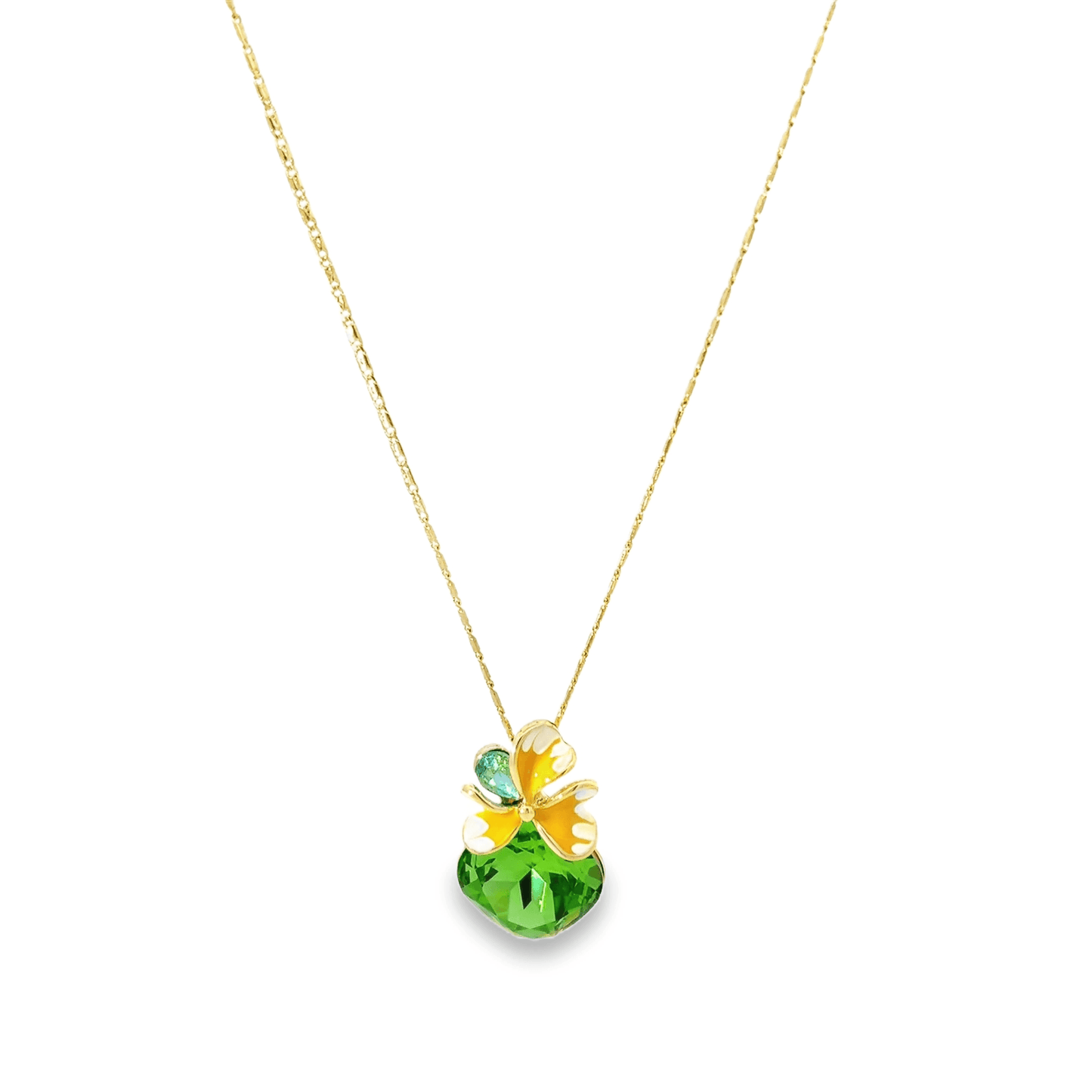 Elegant Floral Pendant Set