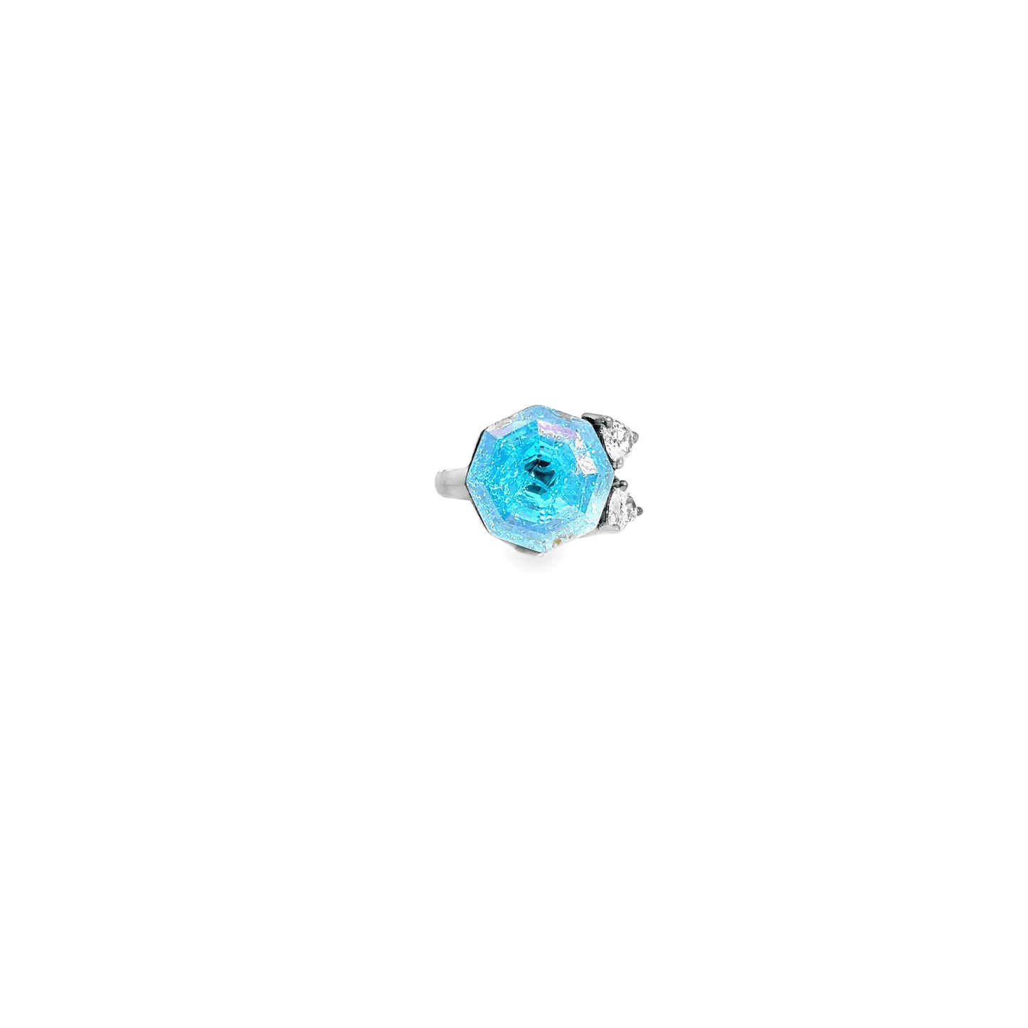 Stunning Blue Gemstone Ring