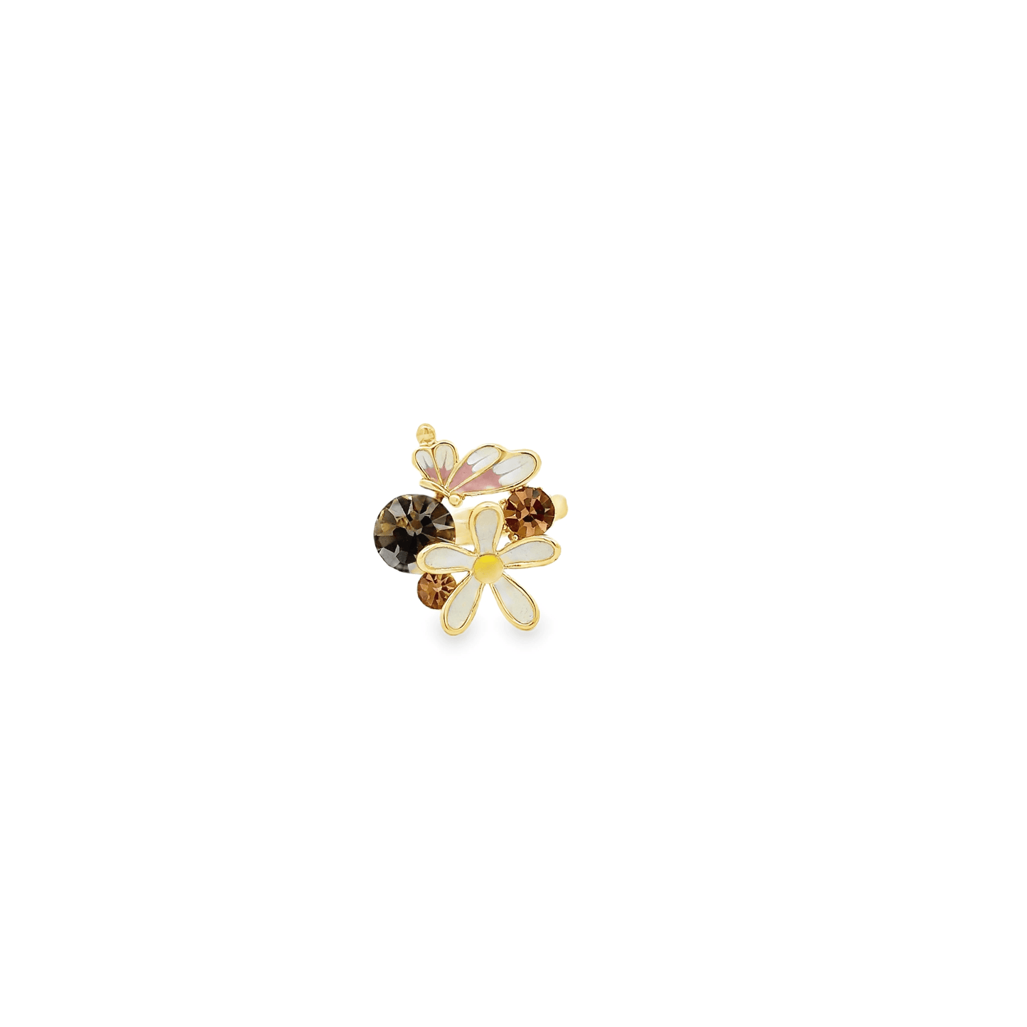 Charming Floral Ring Design