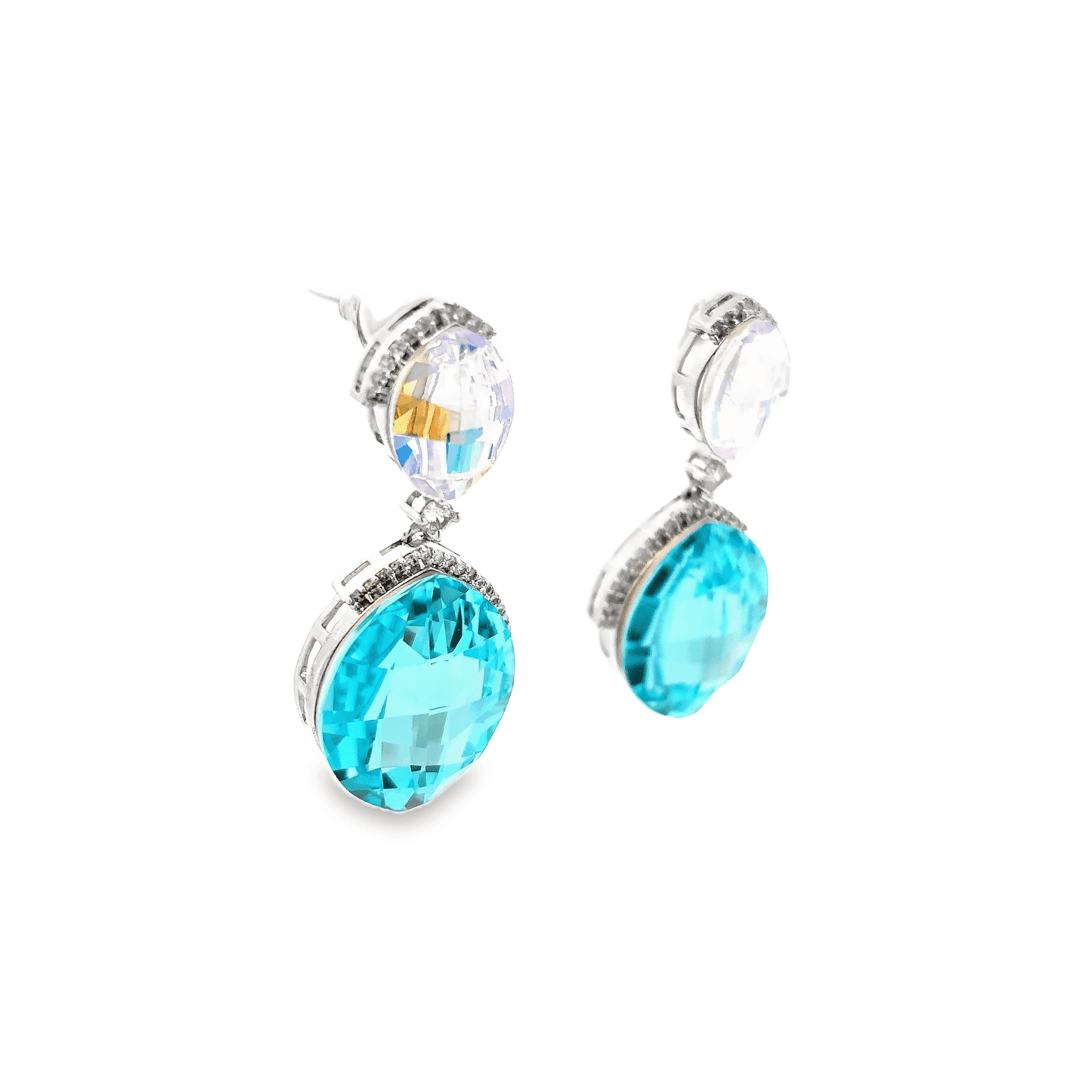 Elegant Turquoise Drop Earrings