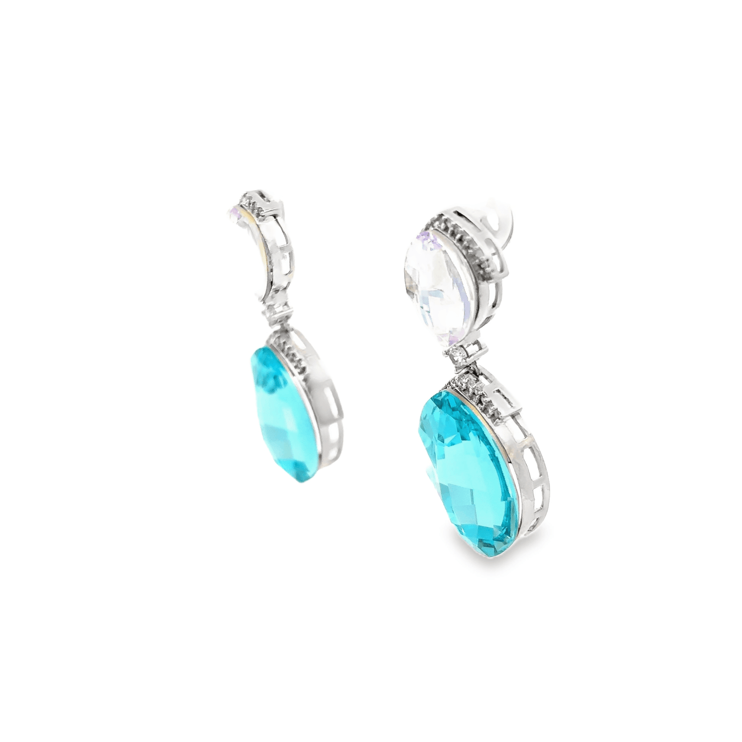 Elegant Turquoise Drop Earrings