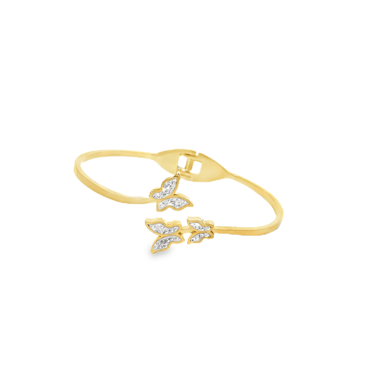 Elegant Gold Butterfly Bracelet