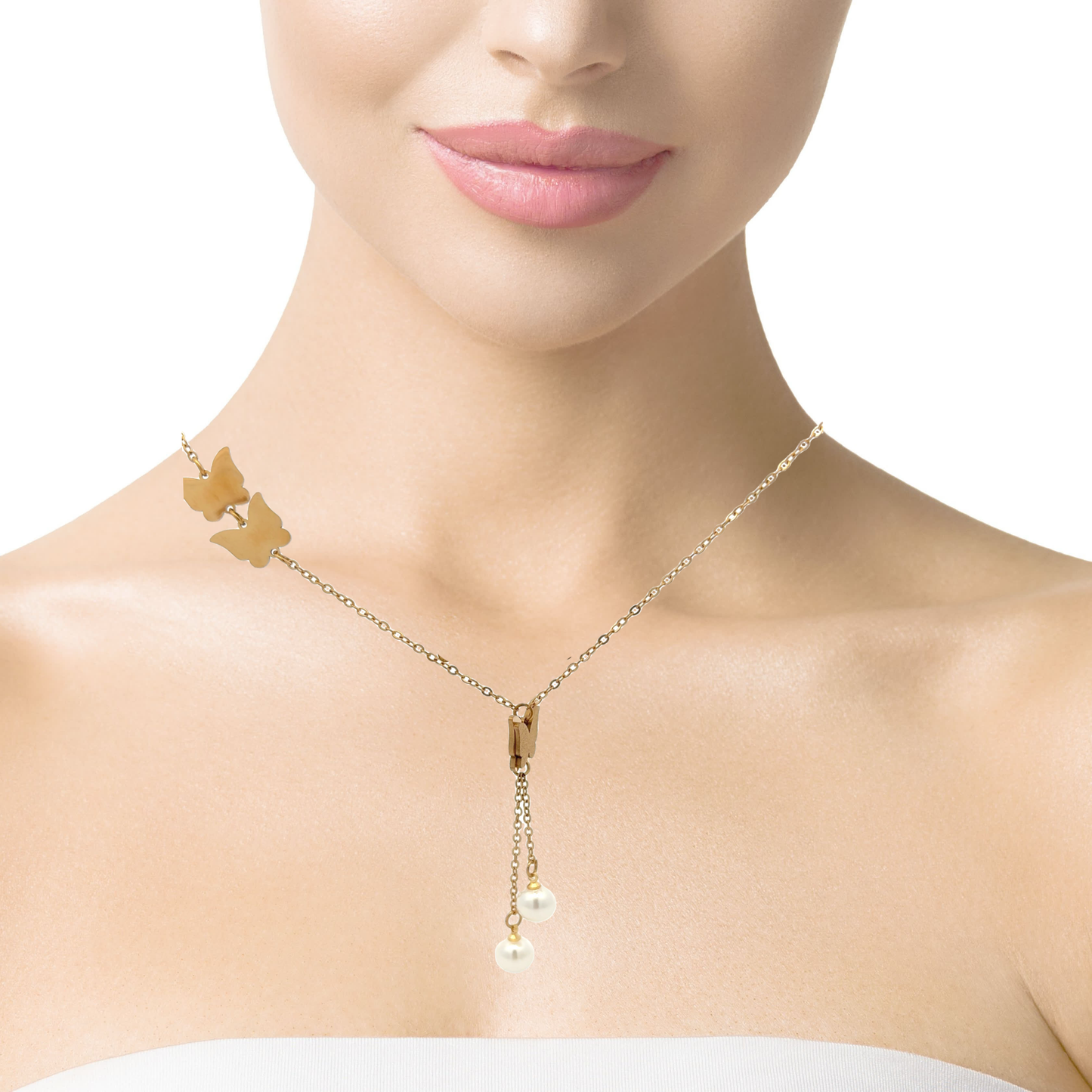 Elegant Butterfly Jewelry Set