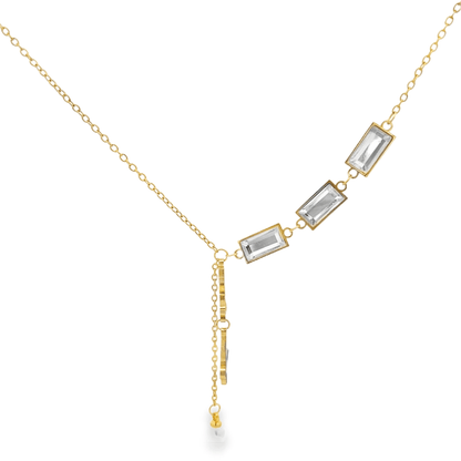Elegant Gold and Gemstone Necklace
