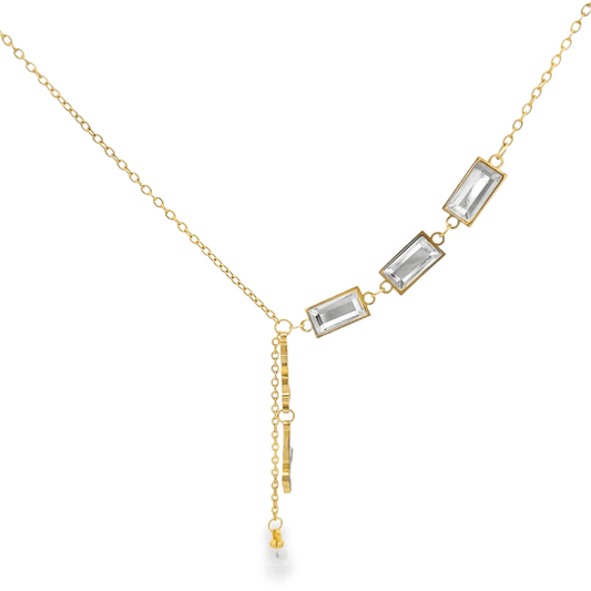 Elegant Gold and Gemstone Necklace
