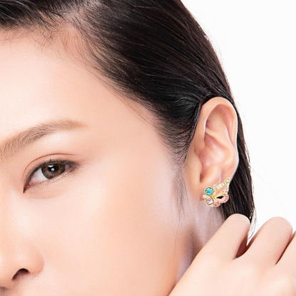 Colorful Butterfly Earrings