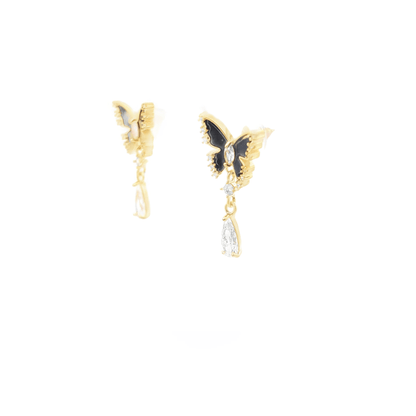 Elegant Butterfly Drop Earrings