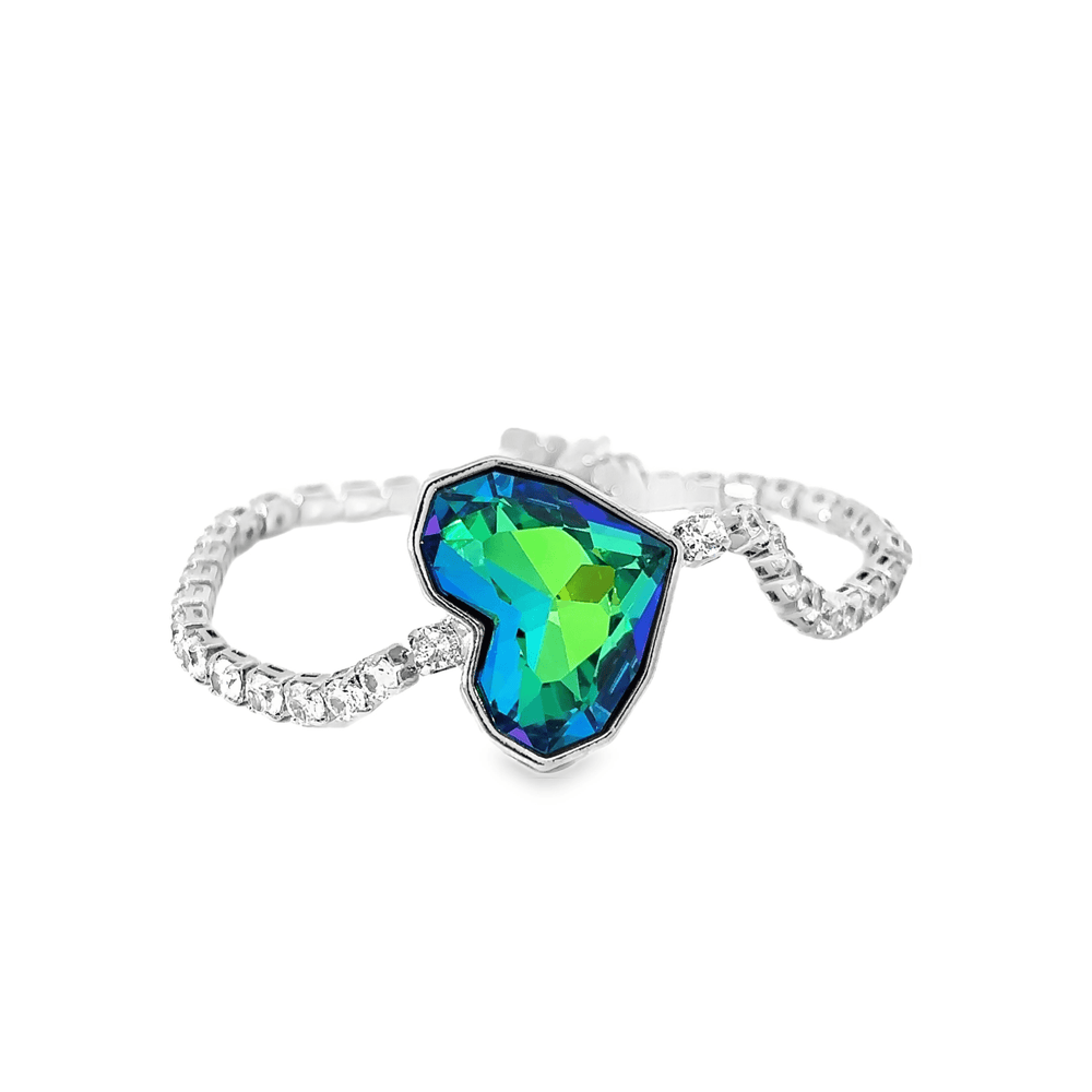 Elegant Heart-Shaped Bracelet