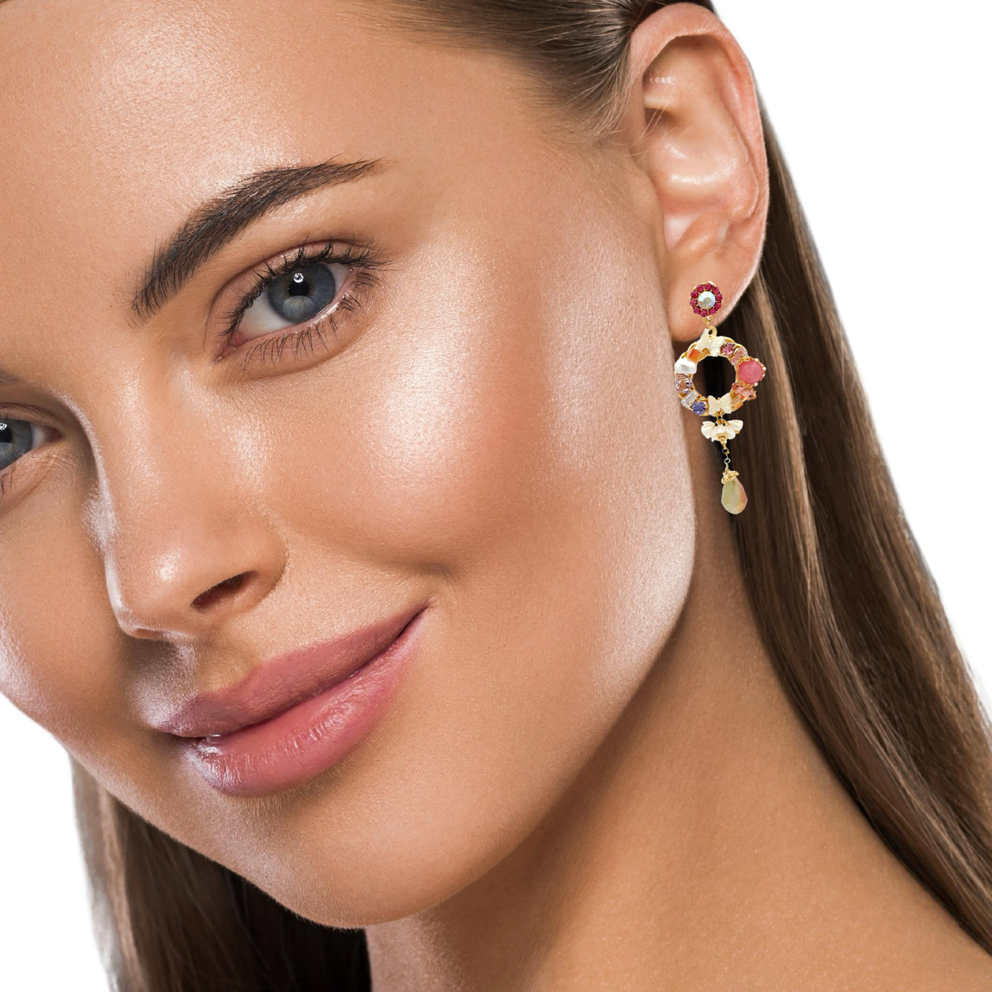 Elegant Floral Earrings