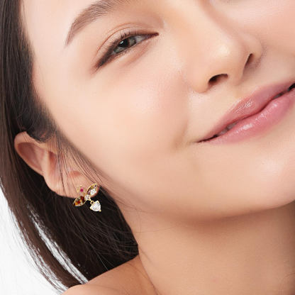 Elegant Floral Earrings