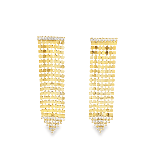 Elegant Gold Statement Earrings
