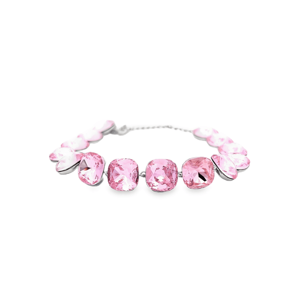 Elegant Pink Sehrova Crystal Bracelet