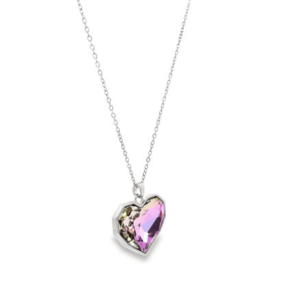 Elegant Heart-Shaped Pendant Set