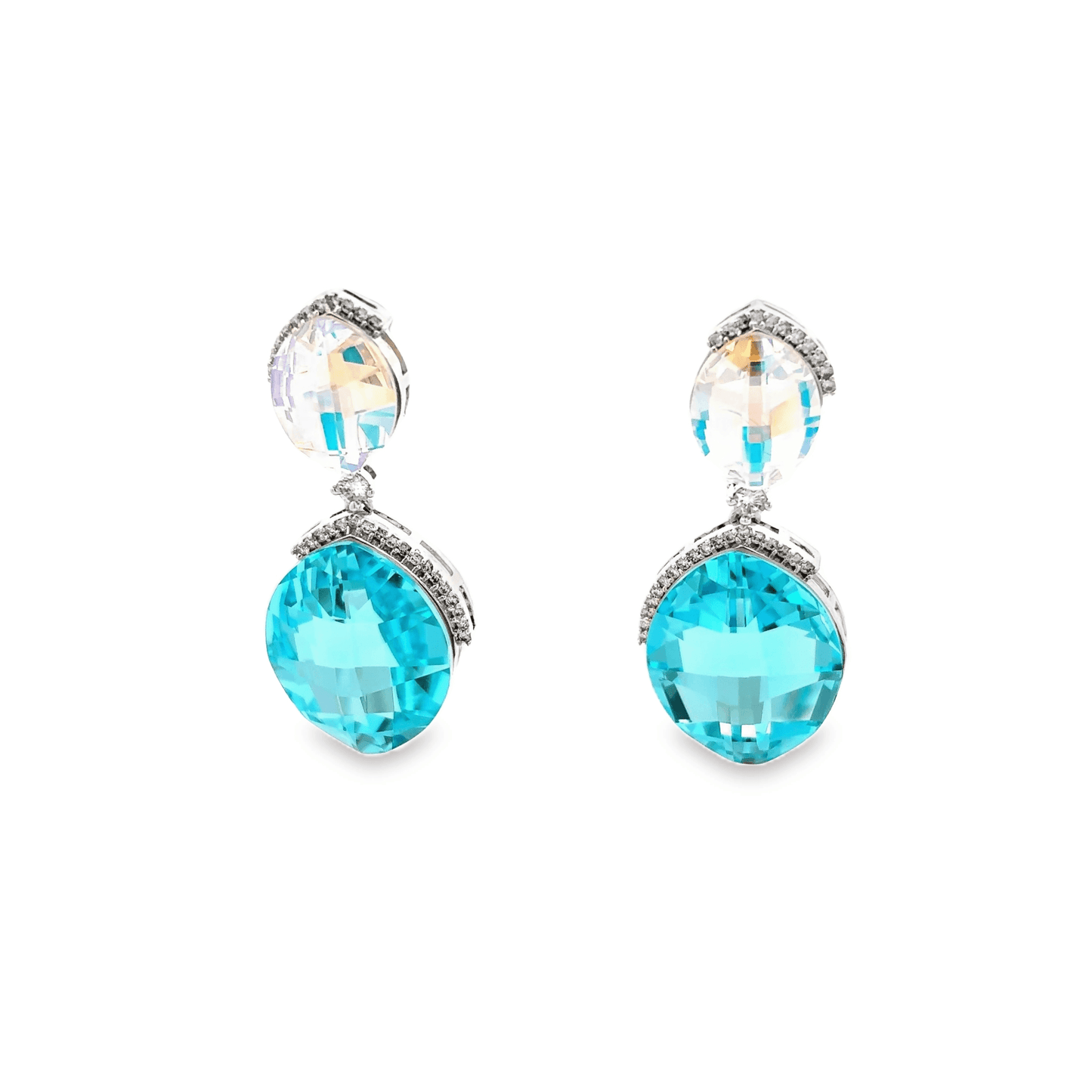 Elegant Turquoise Drop Earrings