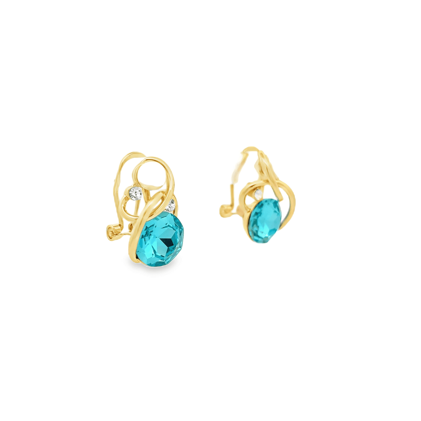 Elegant Gold and Turquoise Pendant
