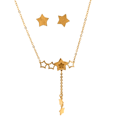 Gold Star Charm Delicate Necklace