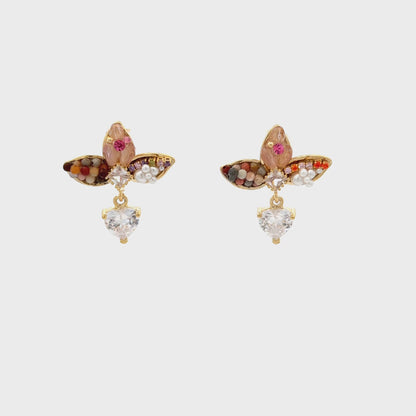 Elegant Floral Earrings