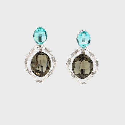 Elegant Gemstone Earrings