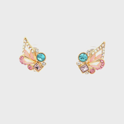 Colorful Butterfly Earrings