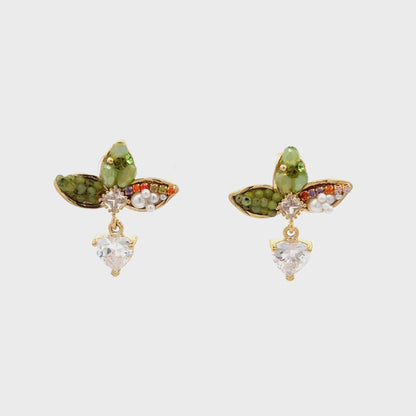Elegant Floral Earrings