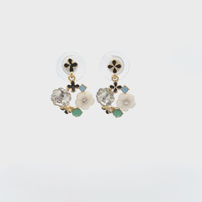 Elegant Floral Earrings