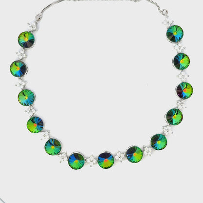 Vibrant Crystal Necklace