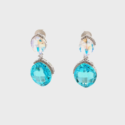 Elegant Turquoise Drop Earrings