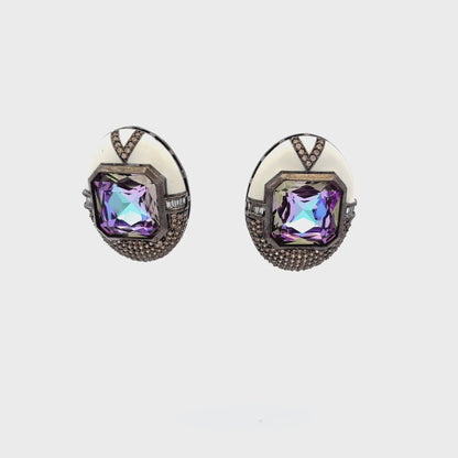 Elegant Vintage-Inspired Earrings